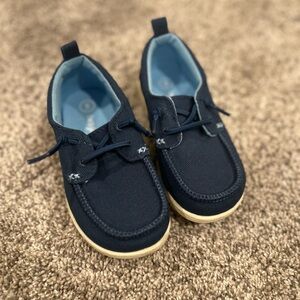 Cat & Jack Navy Blue Boat Shoes-size 9T